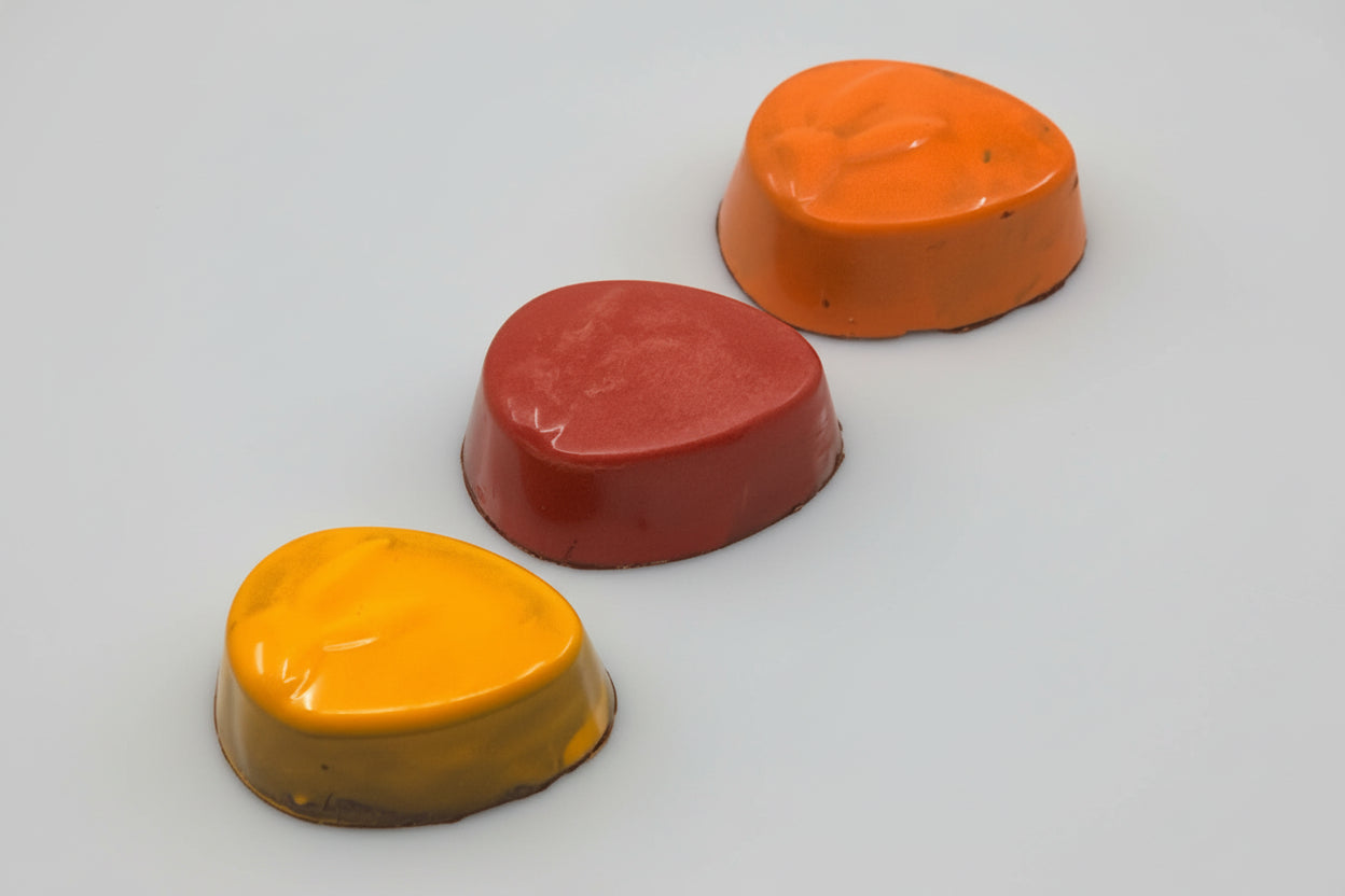 Easter Chocolates colorful bunnies