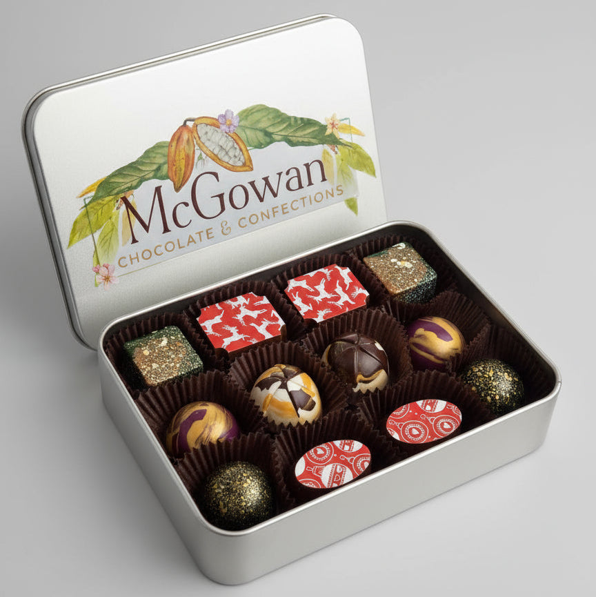 Holiday Chocolates 2025 with and without cheer