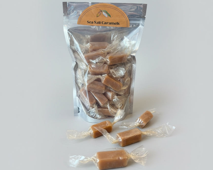 Sea Salt Caramels 8 ounces