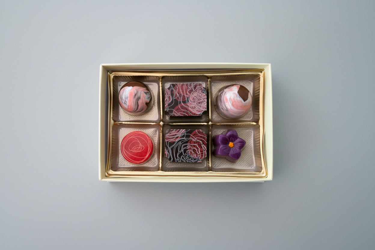 Mothers chocolate box 2026 6 pieces