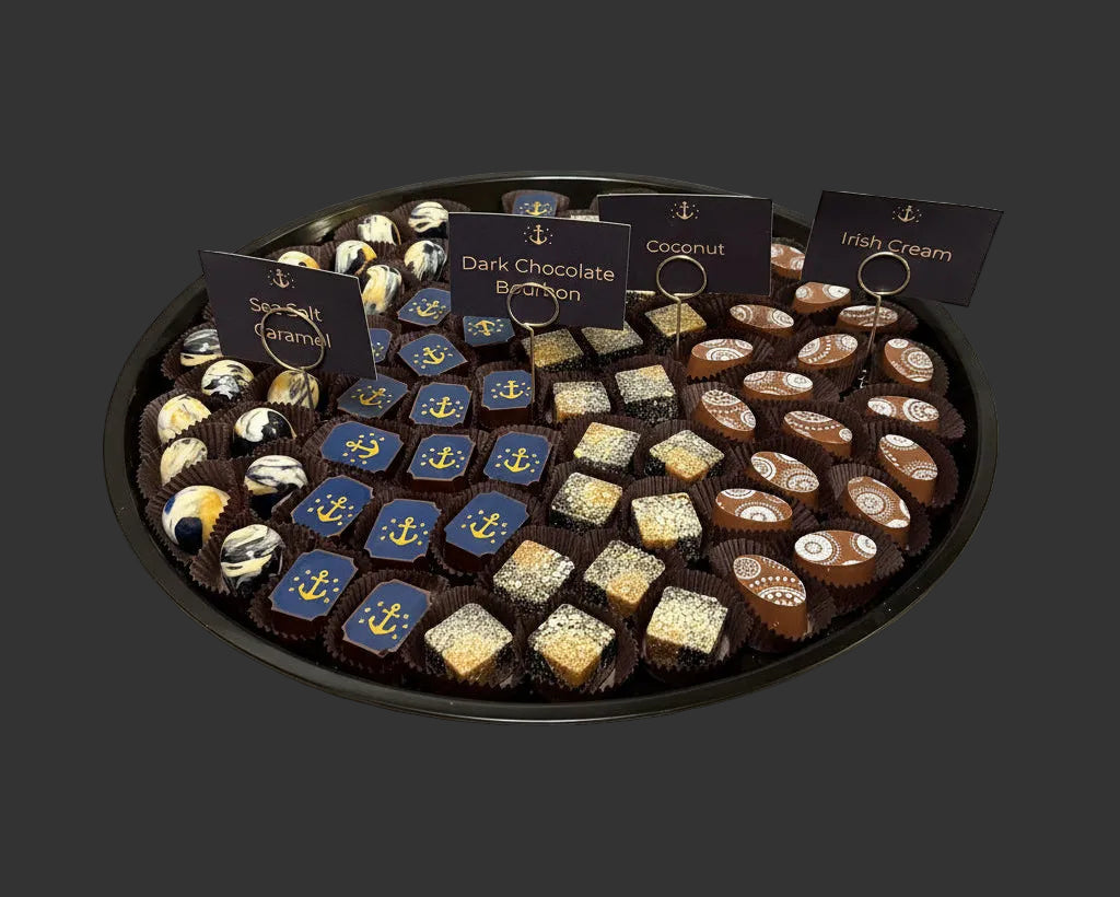 Navy Retirement Chocolates Platter 2