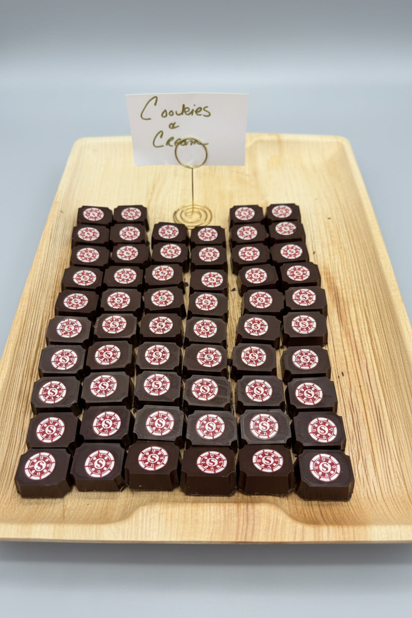 School Logo Chocolates Party Platter